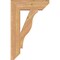 Ekena Millwork Funston Slat Smooth Bracket, Western Red Cedar, 5 1/2"W x 22"D x 34"H BKT06X22X34FST06SWR - alternate 4